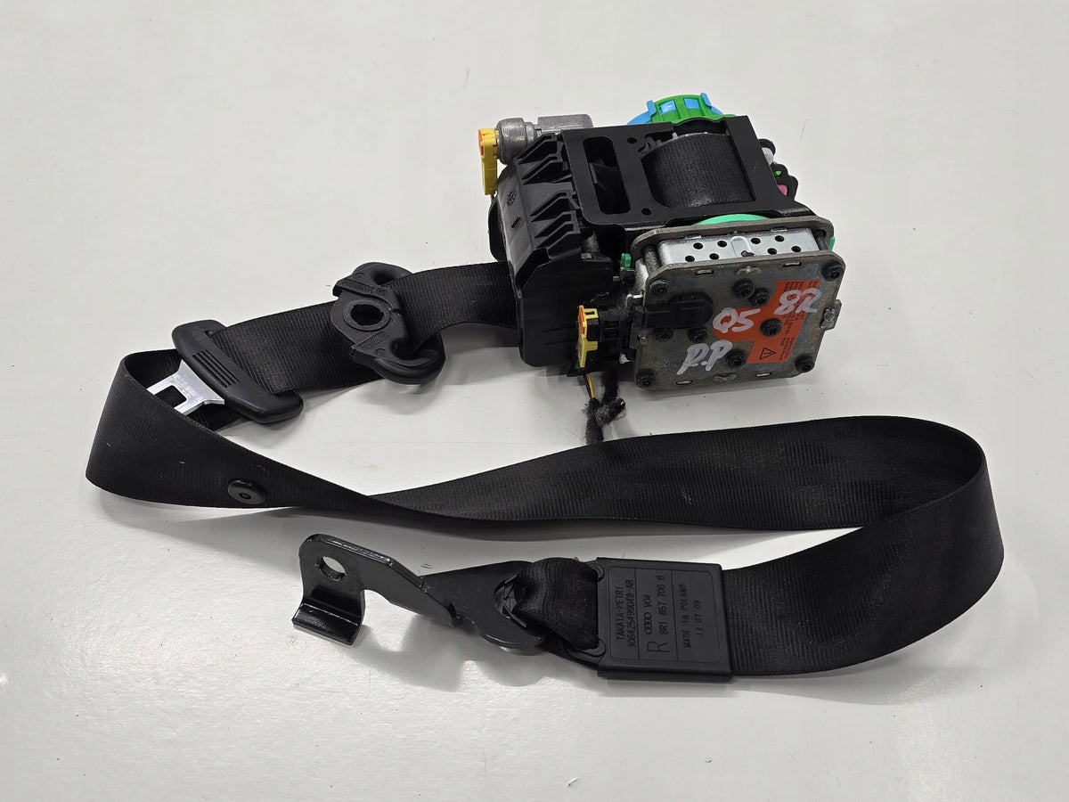 AUDI Q5 8R 09R SEAT BELT RIGHT FRONT 8R1857706B