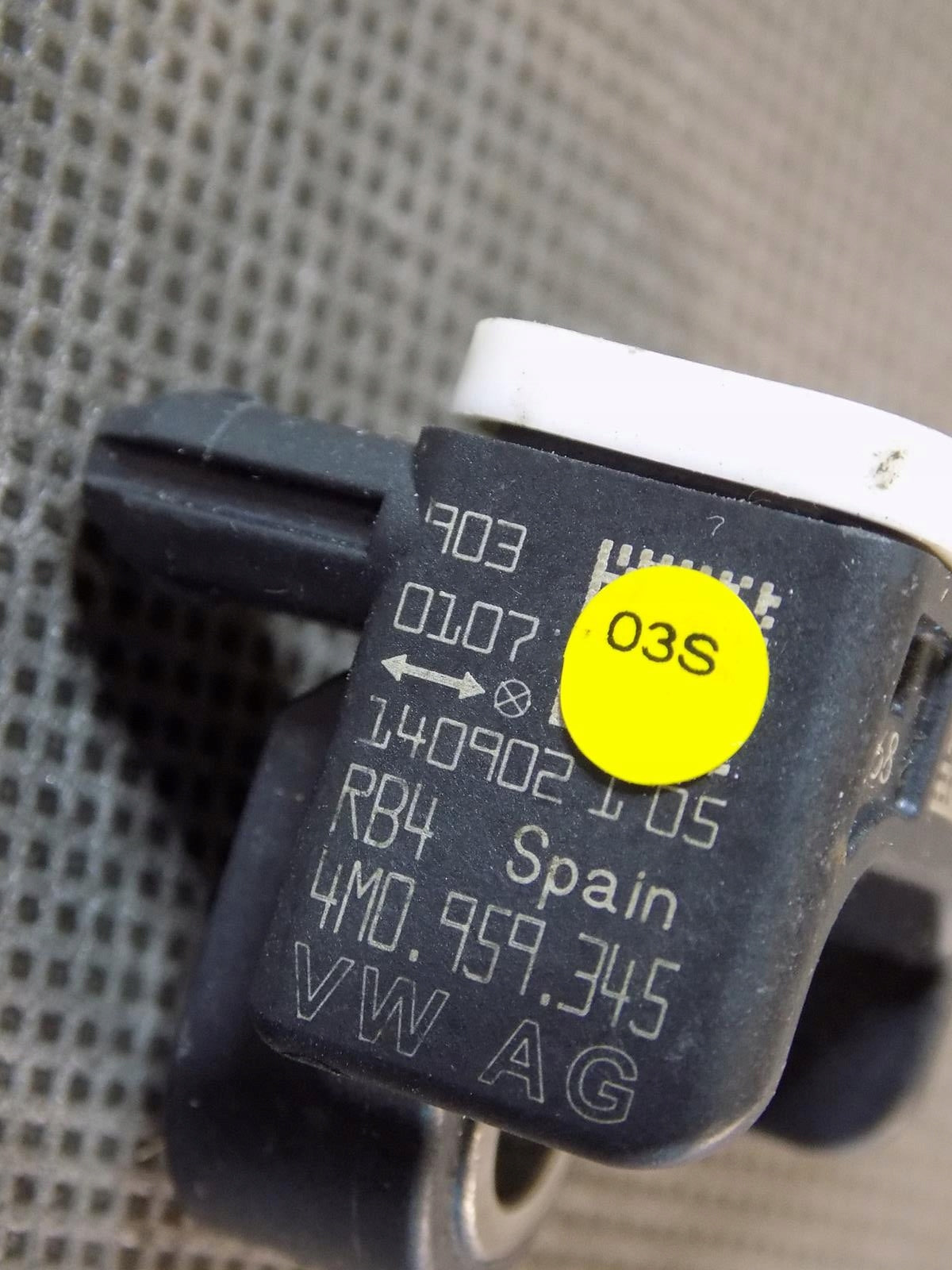 AUDI Q7 4M IMPACT SENSOR 4M0959345