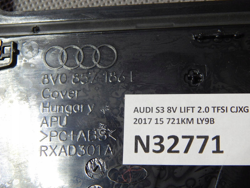 AUDI S3 8V SCREEN PROTECTOR LCD 8V0857186E
