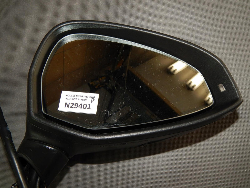 AUDI S5 F5 MIRROR RIGHT 13 PIN LY9B CAMERA