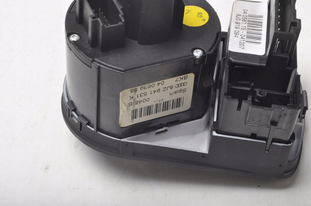 AUDI TT (8J3) LIGHT SWITCH 8J2941531K