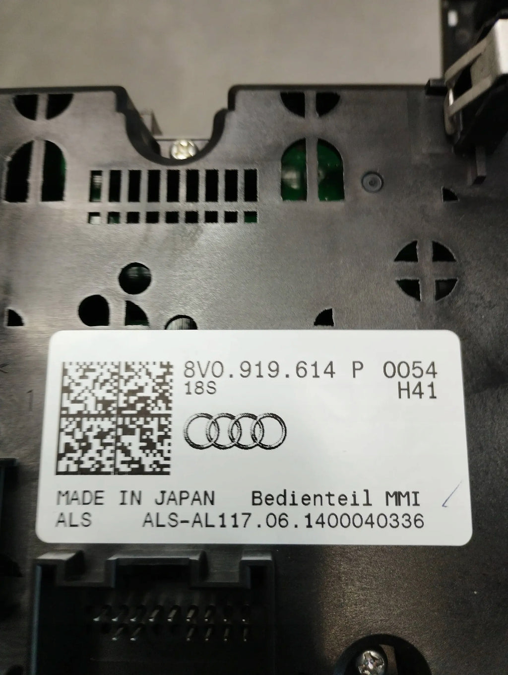 Audi A3 8V MMI Panel 8V0919614P