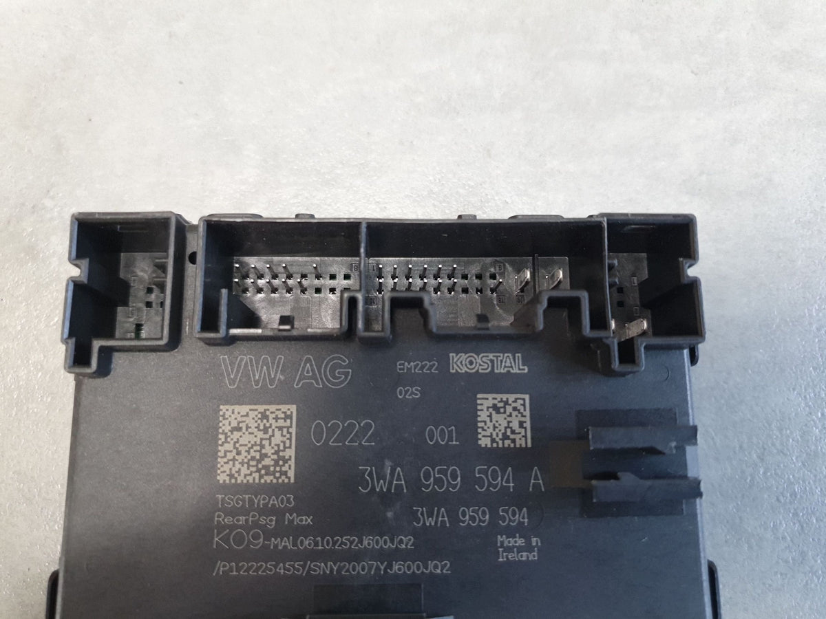Audi A3 8Y Door module right rear 3WA959594A
