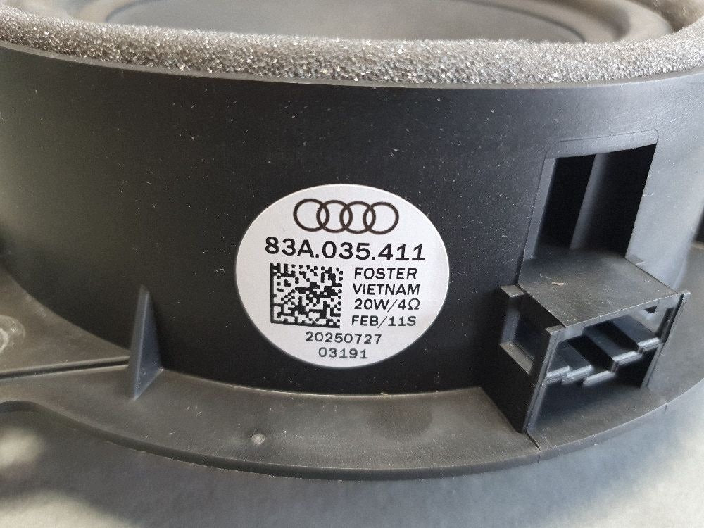 Audi A3 8Y Rear door speaker 83A035411