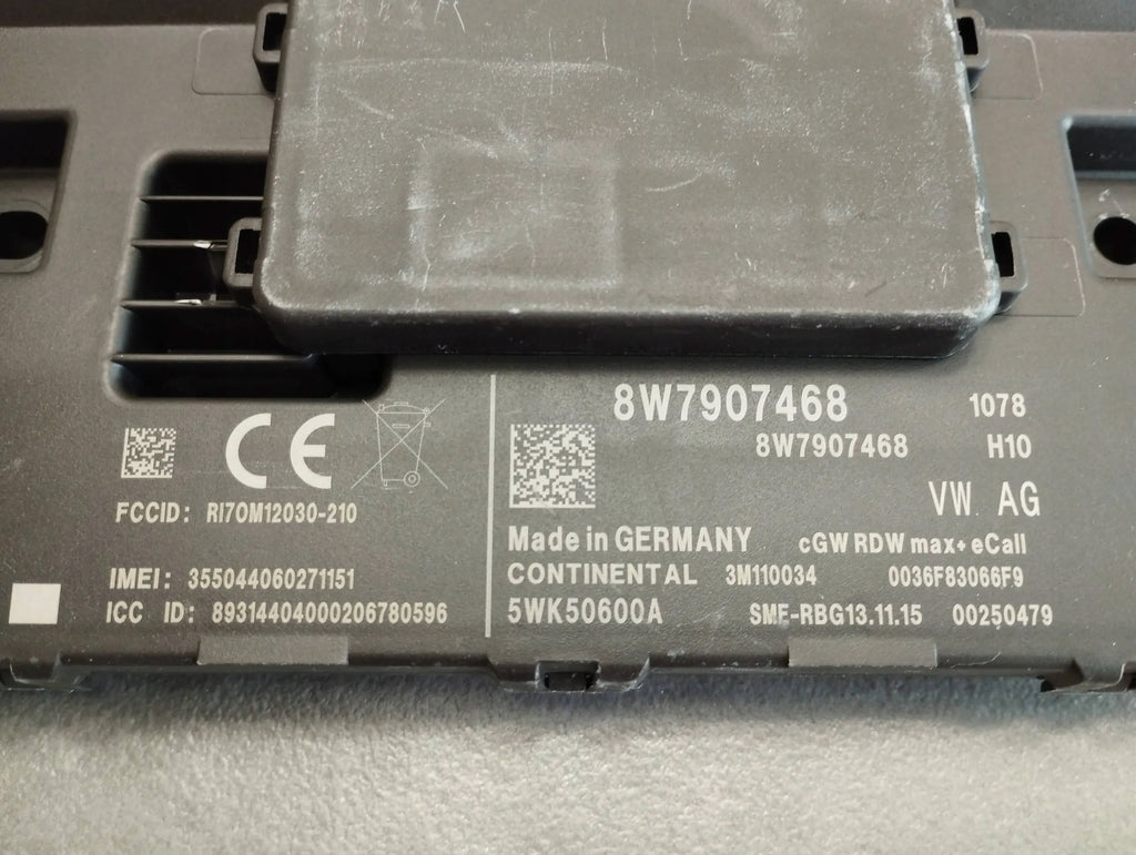 Audi A4 B9 MODULE GATEWAY 8W7907468