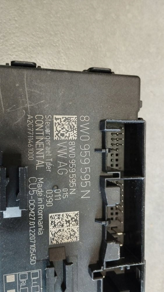 Audi A4 S4 B9 8W Door module left rear 8W0959595N