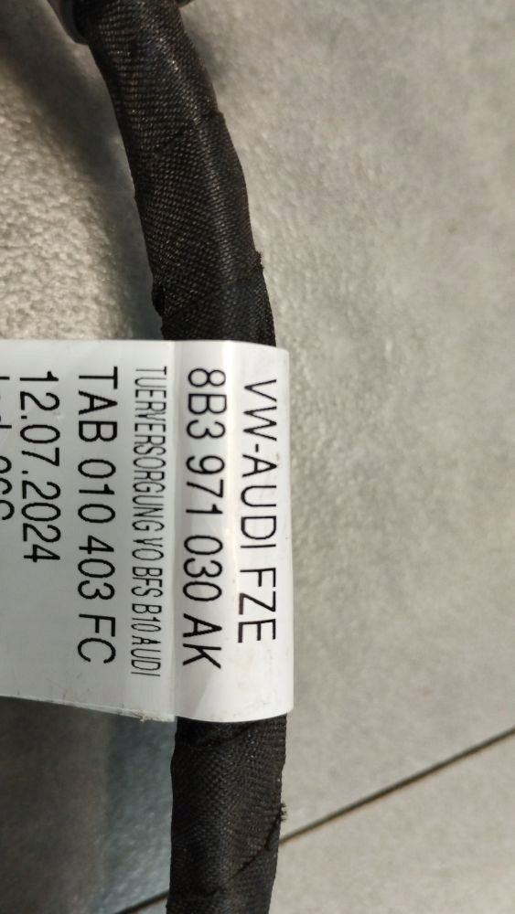 Audi A5 B10 DOOR HARNESS RIGHT FRONT 8B3971030AK