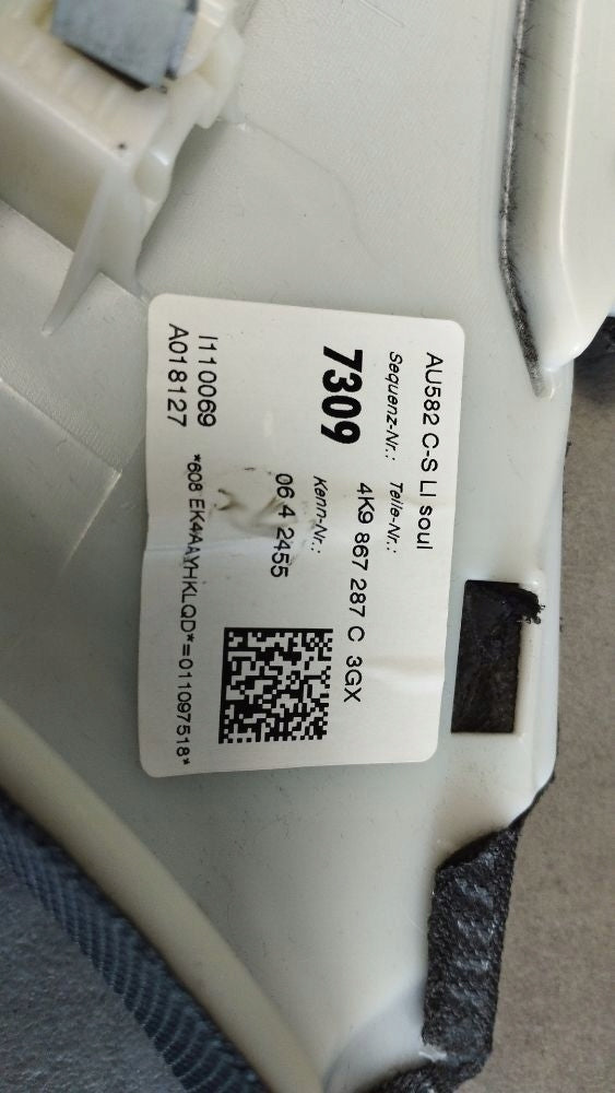Audi A6 Allroad C8 POST COVER LEFT REAR 4K9867287C