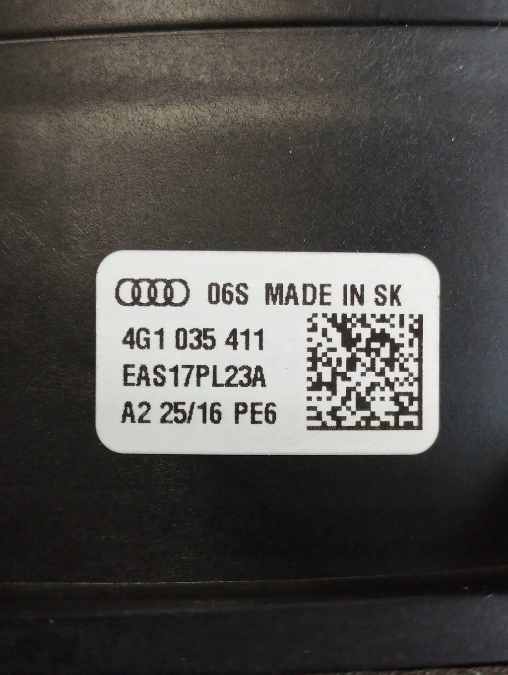 Audi A6 C7 4G DOOR SPEAKER REAR 4G1035411
