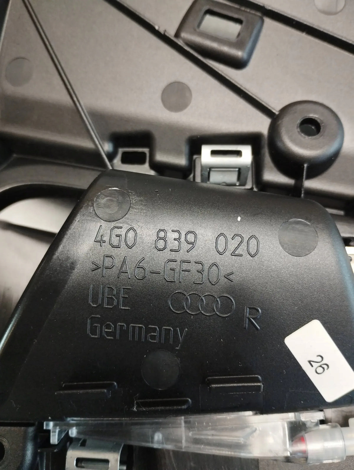 Audi A6 C7 4G INTERIOR DOOR HANDLE RIGHT REAR 4G0839020