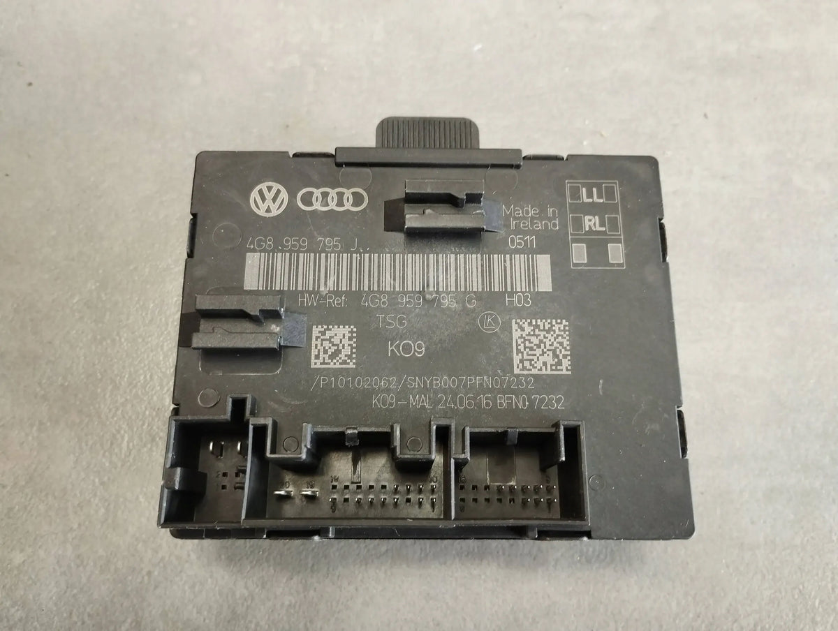 Audi A6 C7 4G door module left rear 4G8959795G