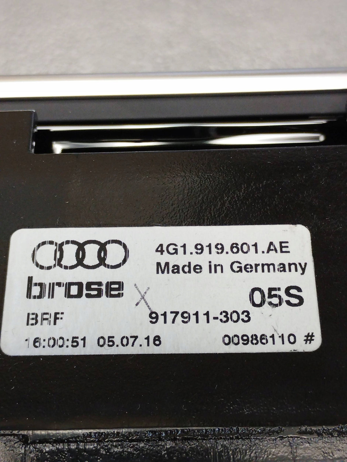 Audi A7 4G 2016 DISPLAY MONITOR 4G1919601AE