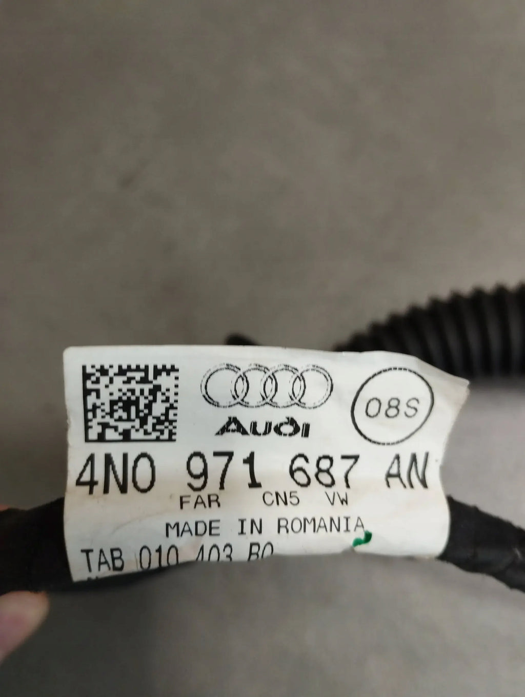 Audi A8 4N D5 LONG DOOR HARNESS RIGHT REAR 4N0971687AN