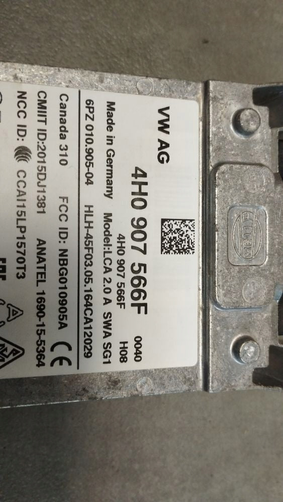 Audi A8 S8 D4 4H BELT CHANGE ASSISTANT 4H0907566F