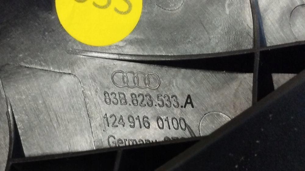 Audi Q3 F3 83A Mask opening handle 83B823533A