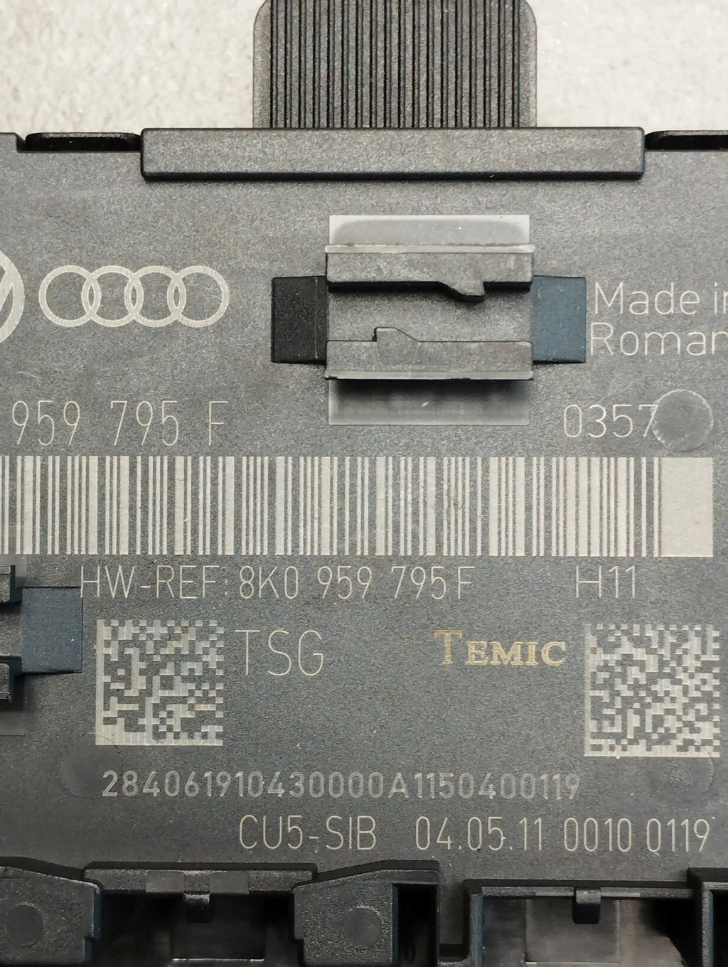 Audi Q5 8R DOOR MODULE 8K0959795F