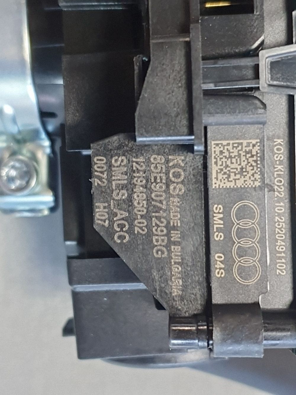 Audi Q6 e-tron Combined belt switch 85E907129BG