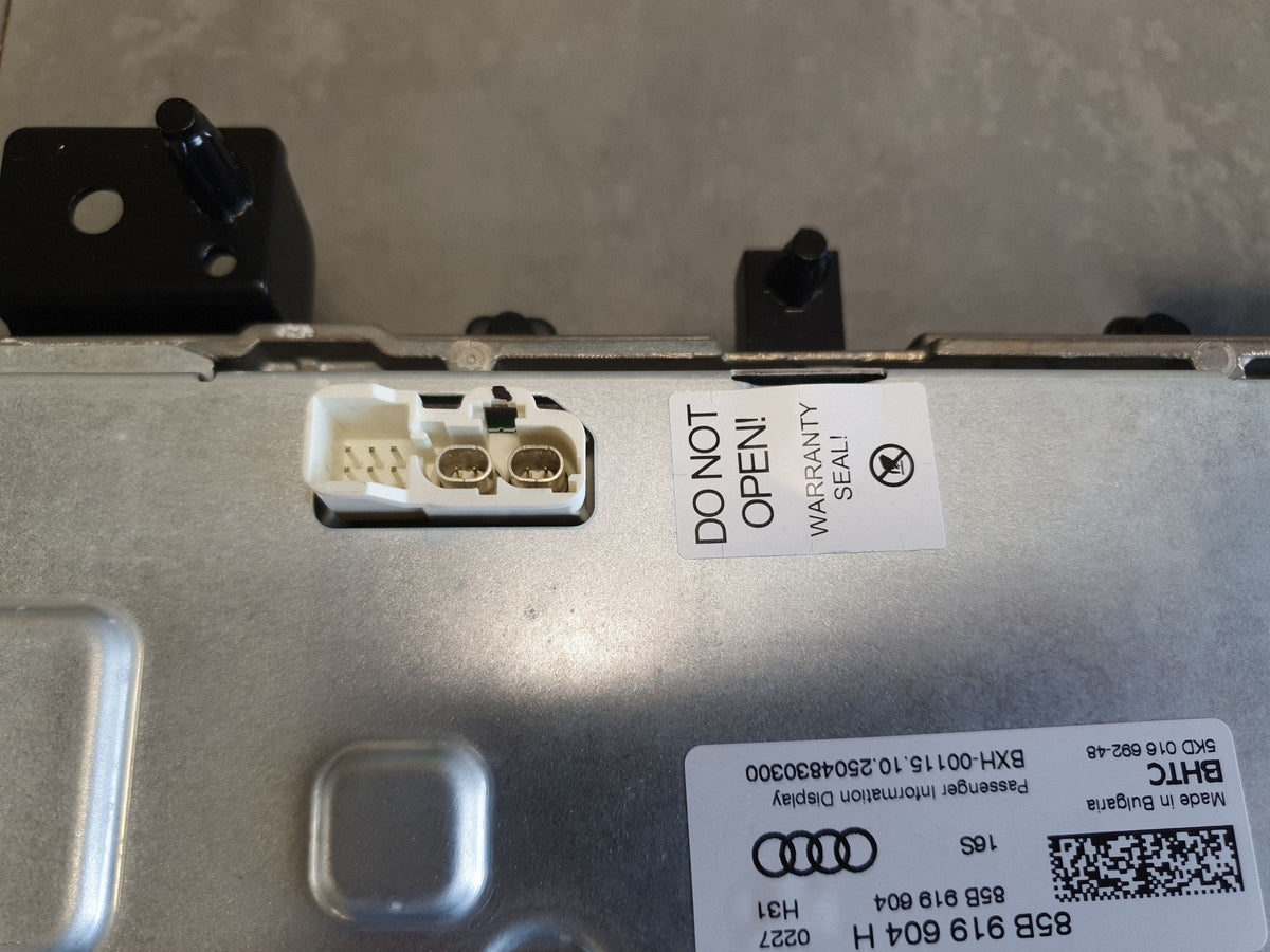 Audi Q6 e-tron Display 85B919604H