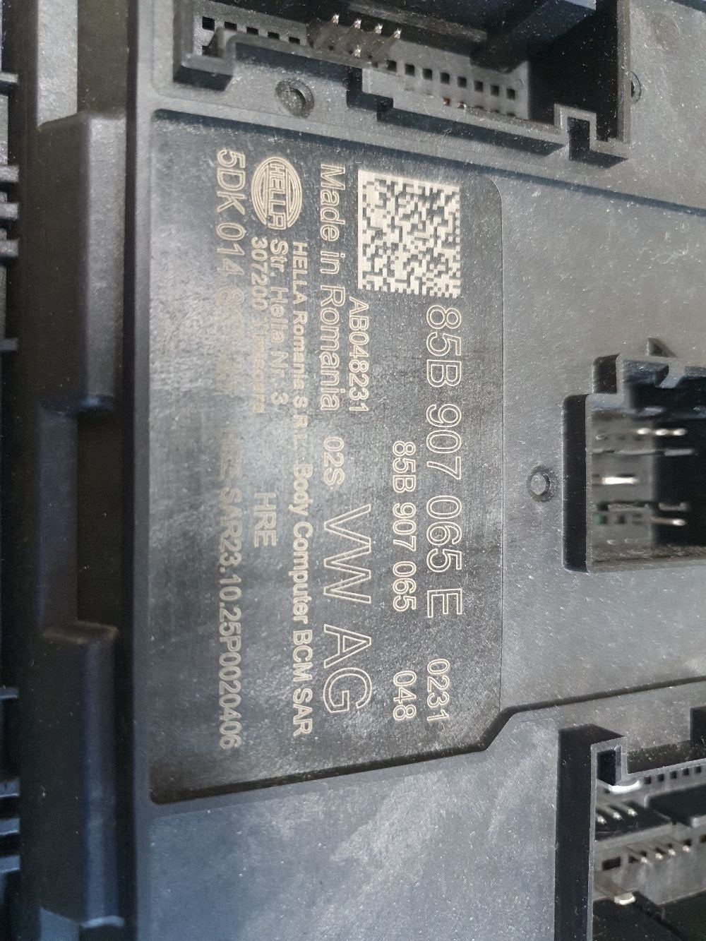 Audi Q6 e-tron controller central module 85B907065E