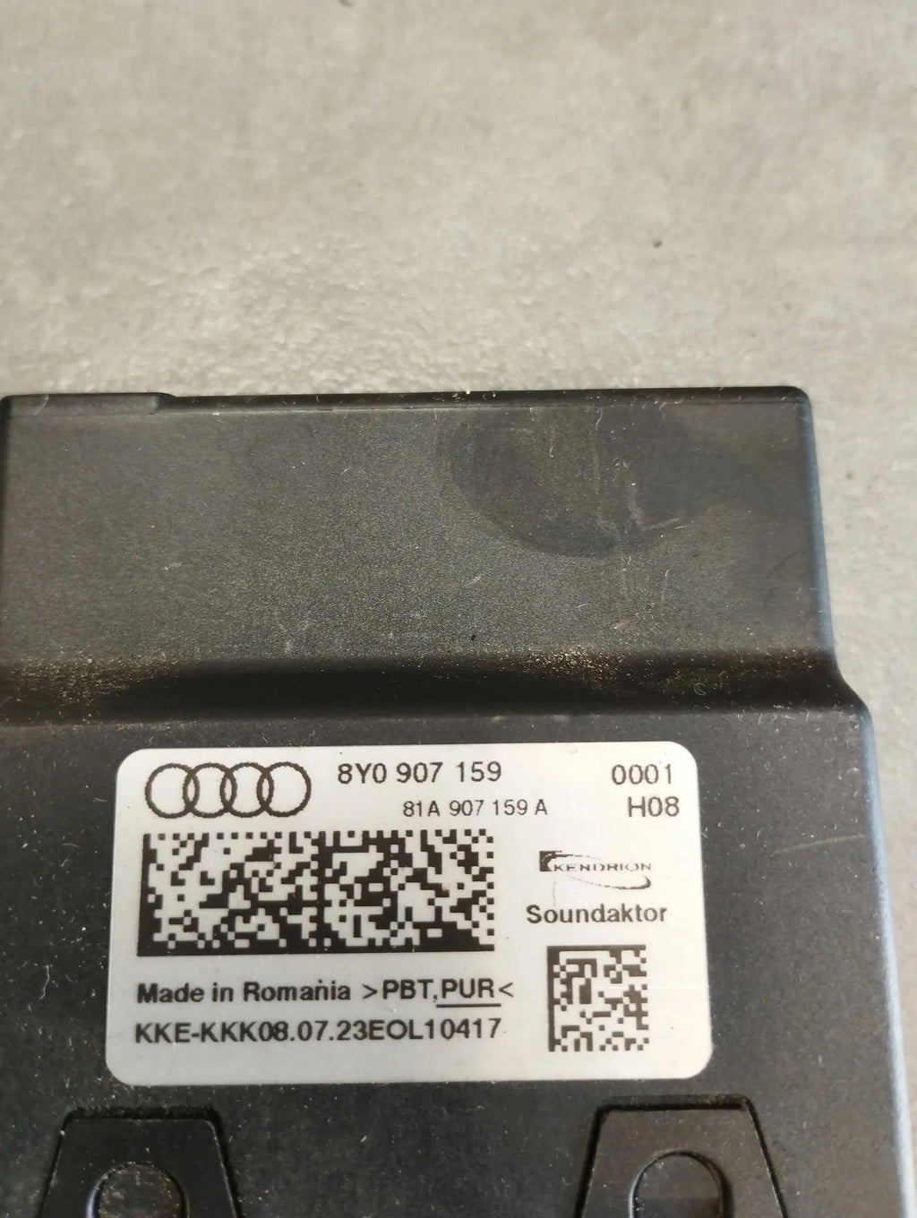 Audi S3 A3 8Y ENGINE SOUND CONTROLLER 8Y0907159