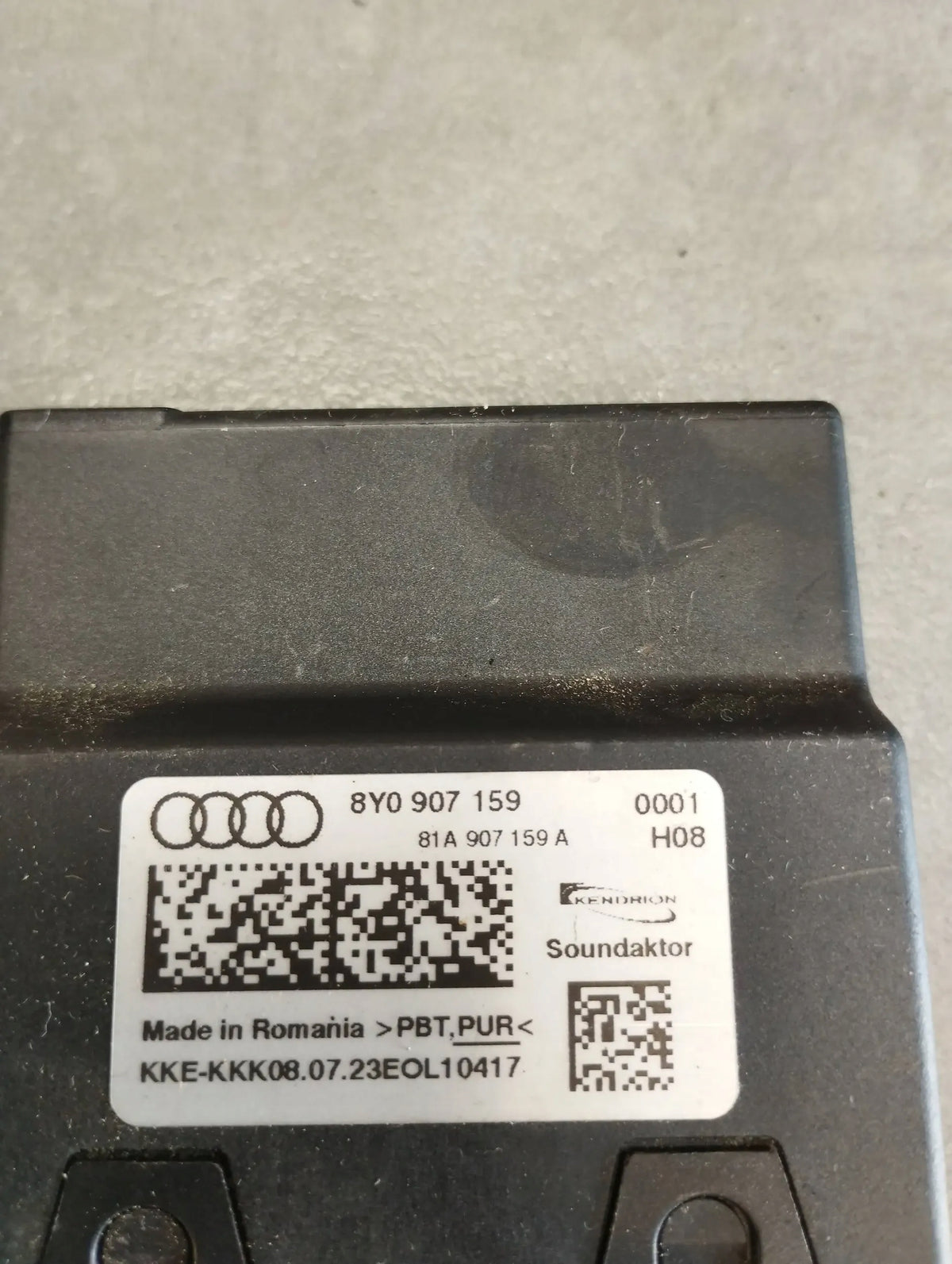 Audi S3 A3 8Y ENGINE SOUND CONTROLLER 8Y0907159