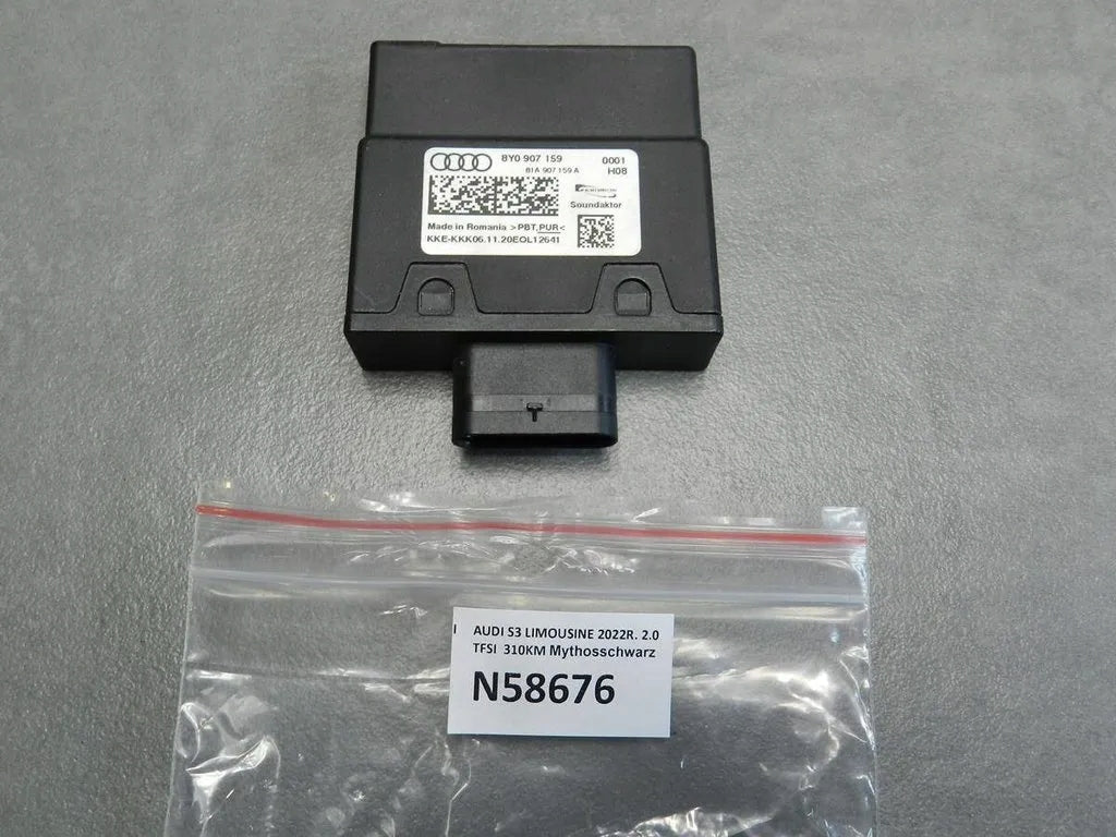 Audi S3 A3 8Y ENGINE SOUND CONTROLLER 8Y0907159