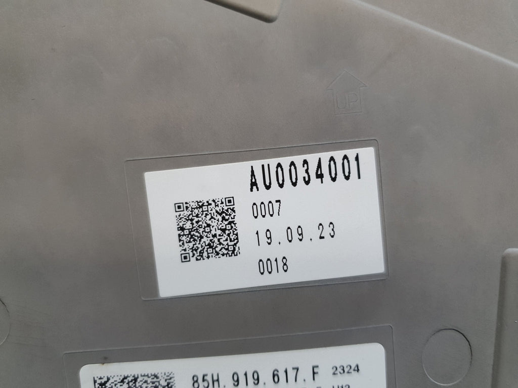 Audi SQ6 e-tron HUD screen (display) 85H919617F