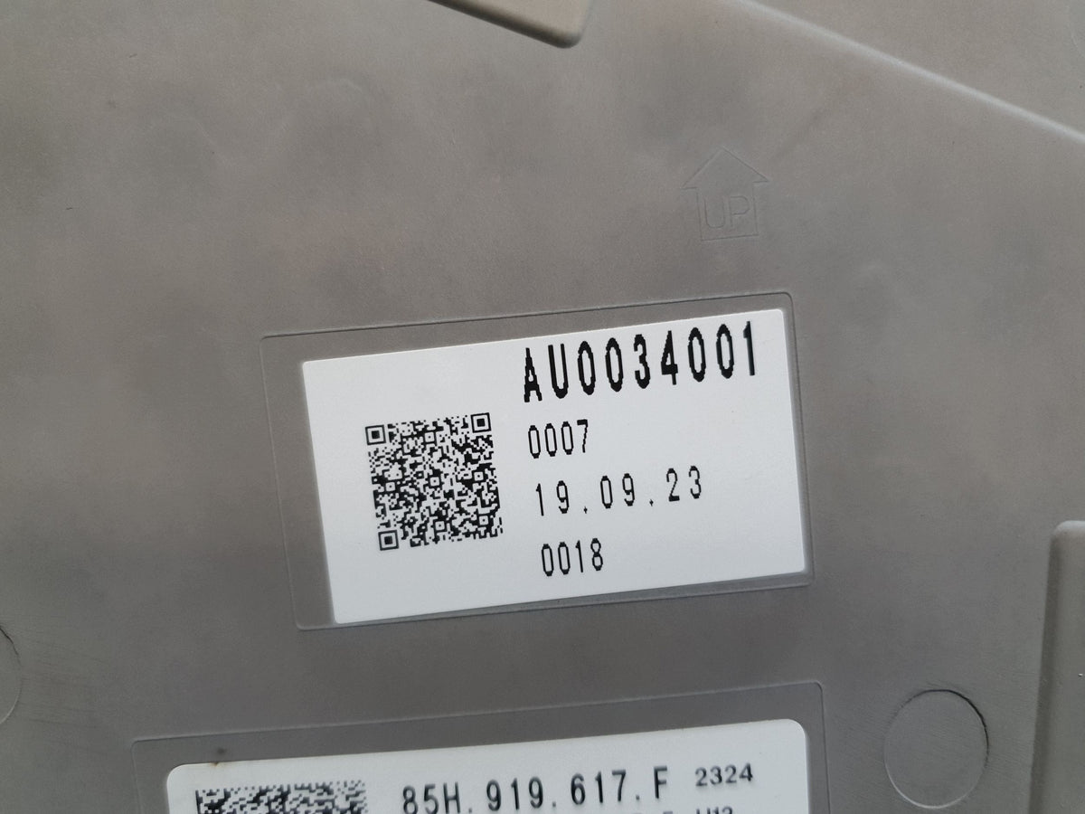 Audi SQ6 e-tron HUD screen (display) 85H919617F