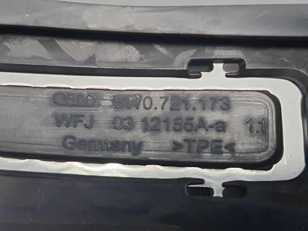 Audi SQ6 e-tron pedal pads 85B723173 8W0721173