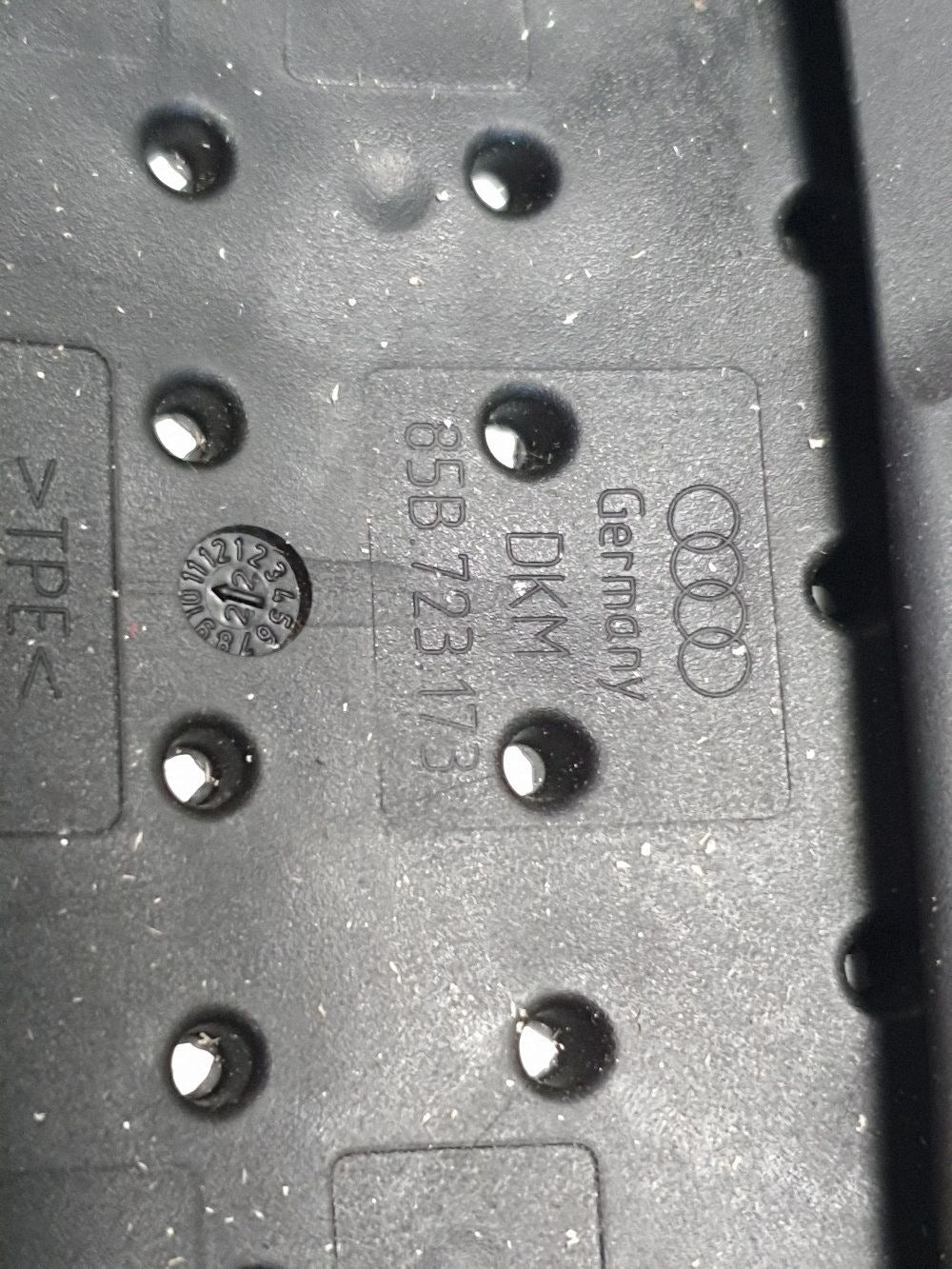 Audi SQ6 e-tron pedal pads 85B723173 8W0721173