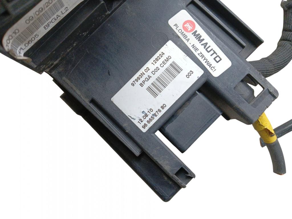 BATTERY VOLTAGE CONTROLLER MODULE PEUGEOT 3008 AND 5008 AND 9666527680