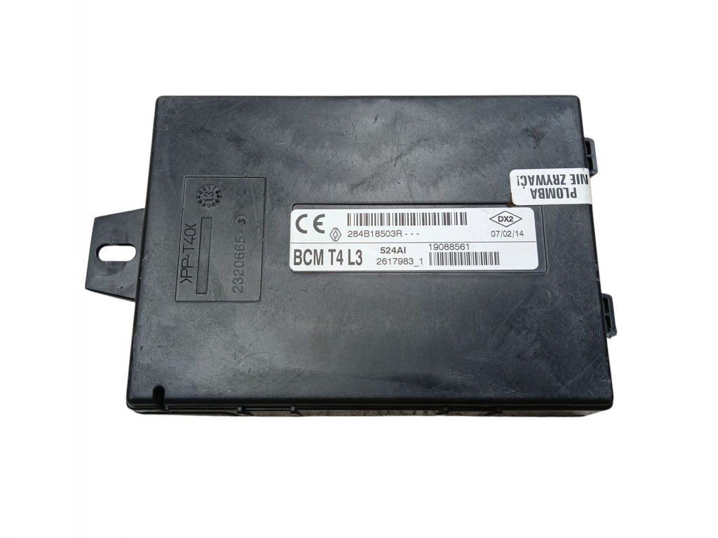 BCM MODULE RENAULT CAPTUR AND 1 LIFT (2017-2019) 284B18503R