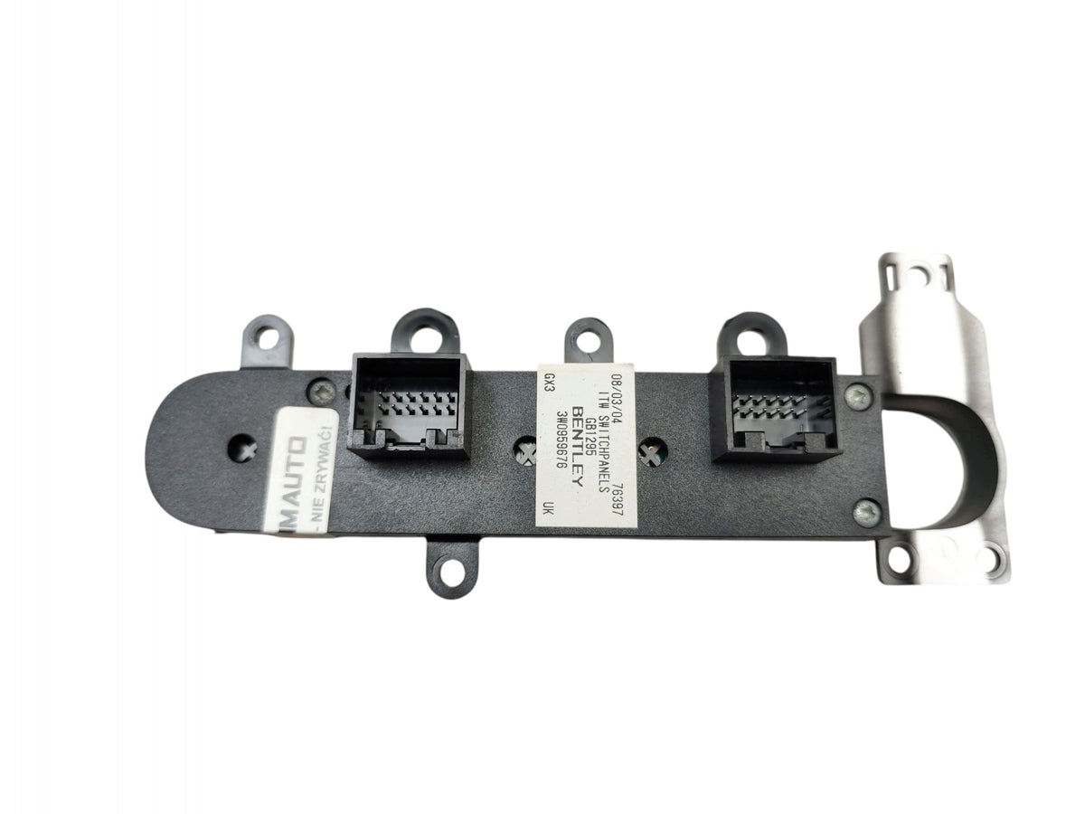 BENTLEY CONTINENTAL GT AND 3IN0959676 SEAT HEATING CONSOLE PANEL