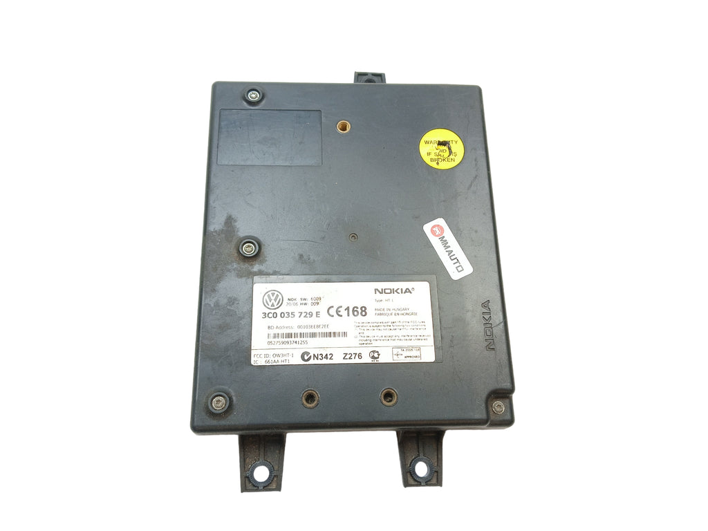 BLUETOOTH MODULE VOLKSWAGEN PASSAT B6 (3C2) (3C5) 2.0 TDI 3C0035729E