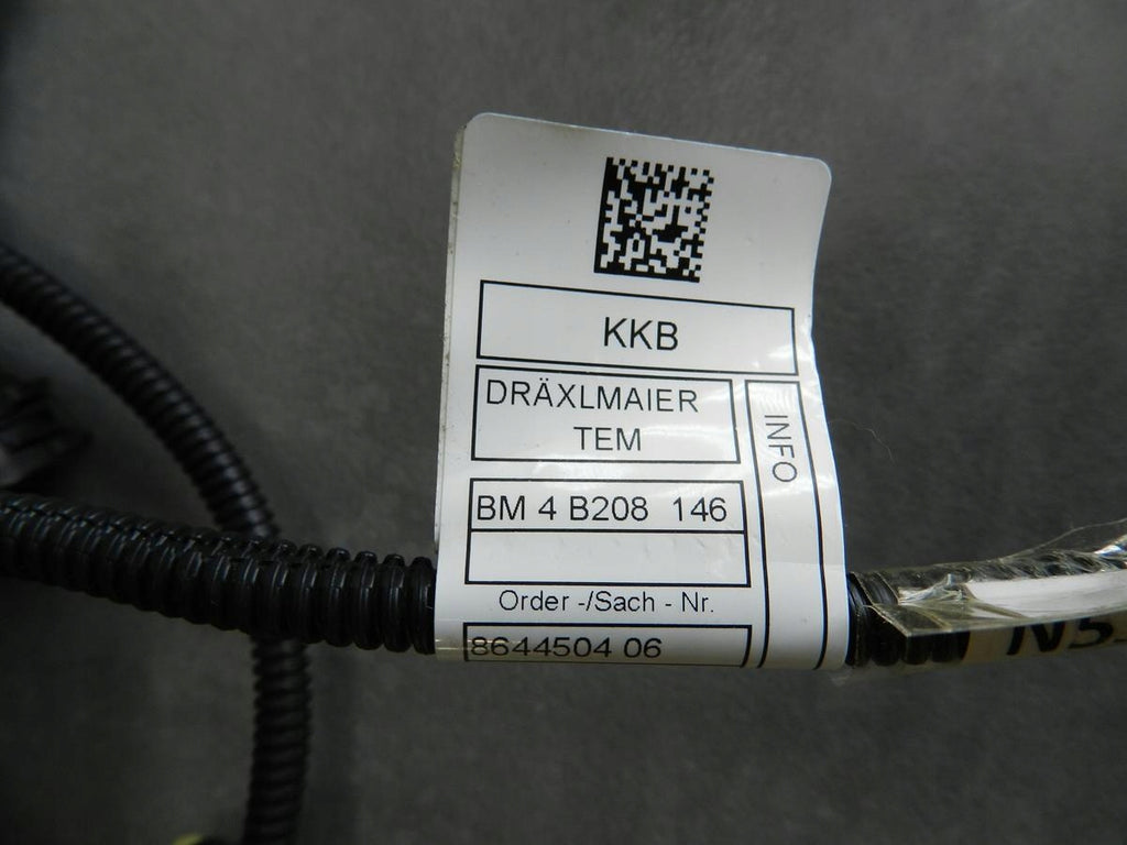 BMW 3 F30 F34 2.0i ENGINE HARNESS 8644504