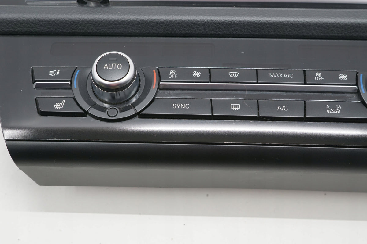BMW 5 F10 F11 PANEL RADIO AIR CONDITIONING EUROPE HEATED SEATS 9117963
