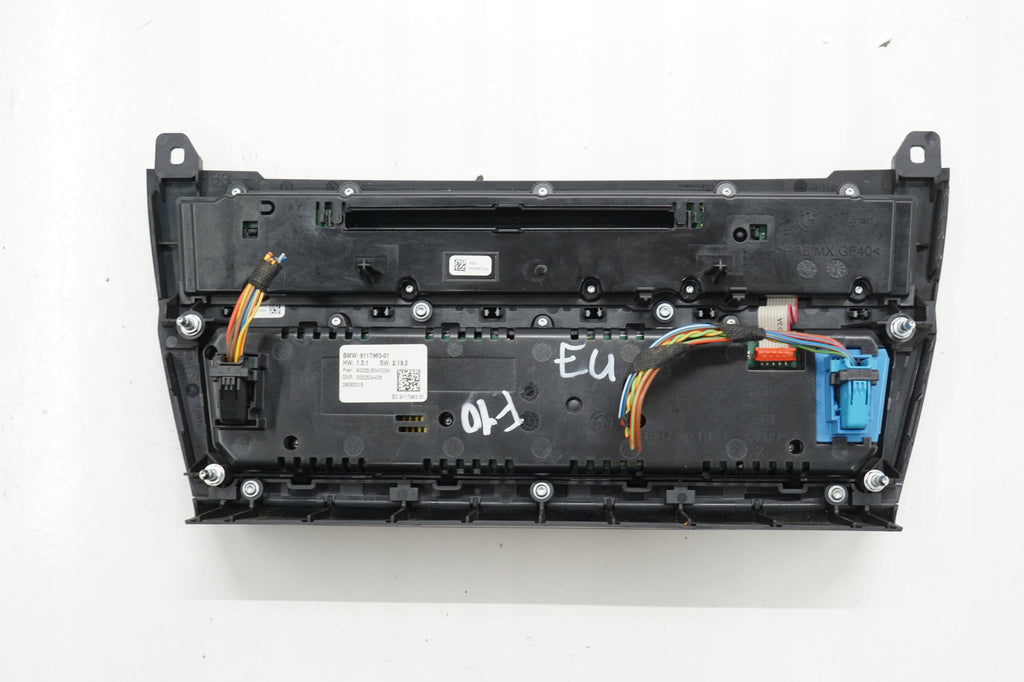 BMW 5 F10 F11 PANEL RADIO AIR CONDITIONING EUROPE HEATED SEATS 9117963