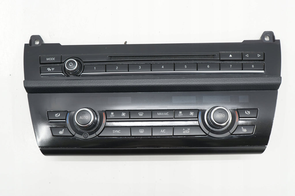 BMW 5 F10 F11 PANEL RADIO AIR CONDITIONING EUROPE HEATED SEATS 9117963