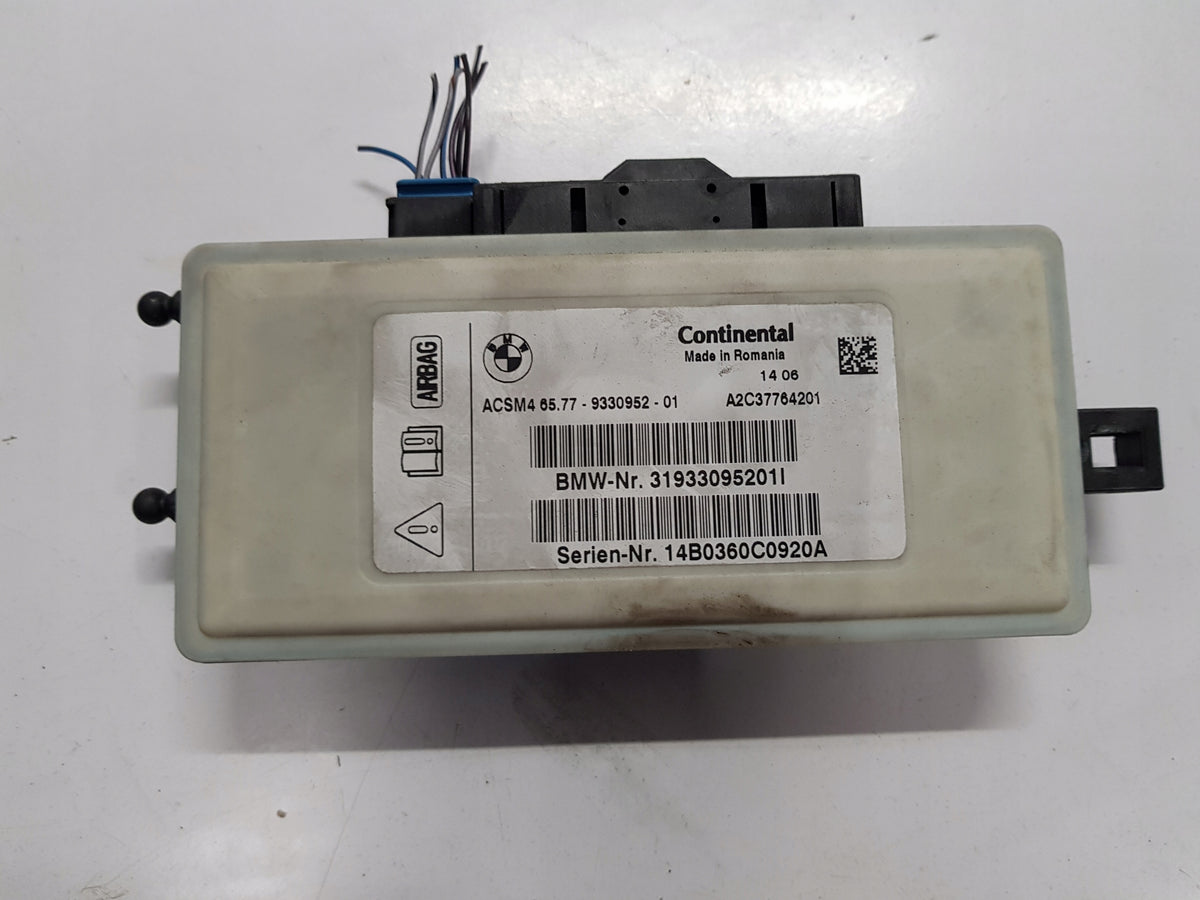 BMW 5 F10 F11 SENSOR AIRBAG MODULE 9330952