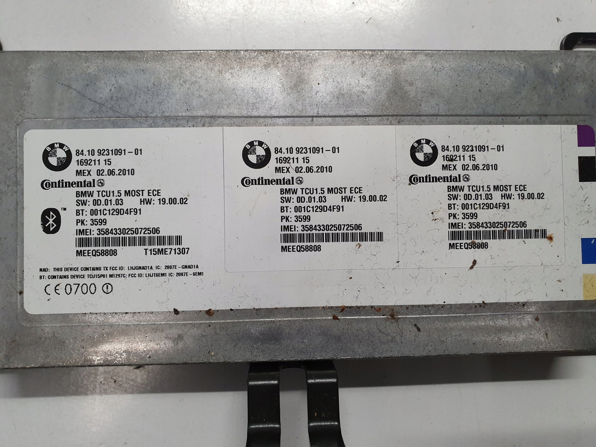 BMW 5 GT F07 BLUETOOTH MODULE 9231091