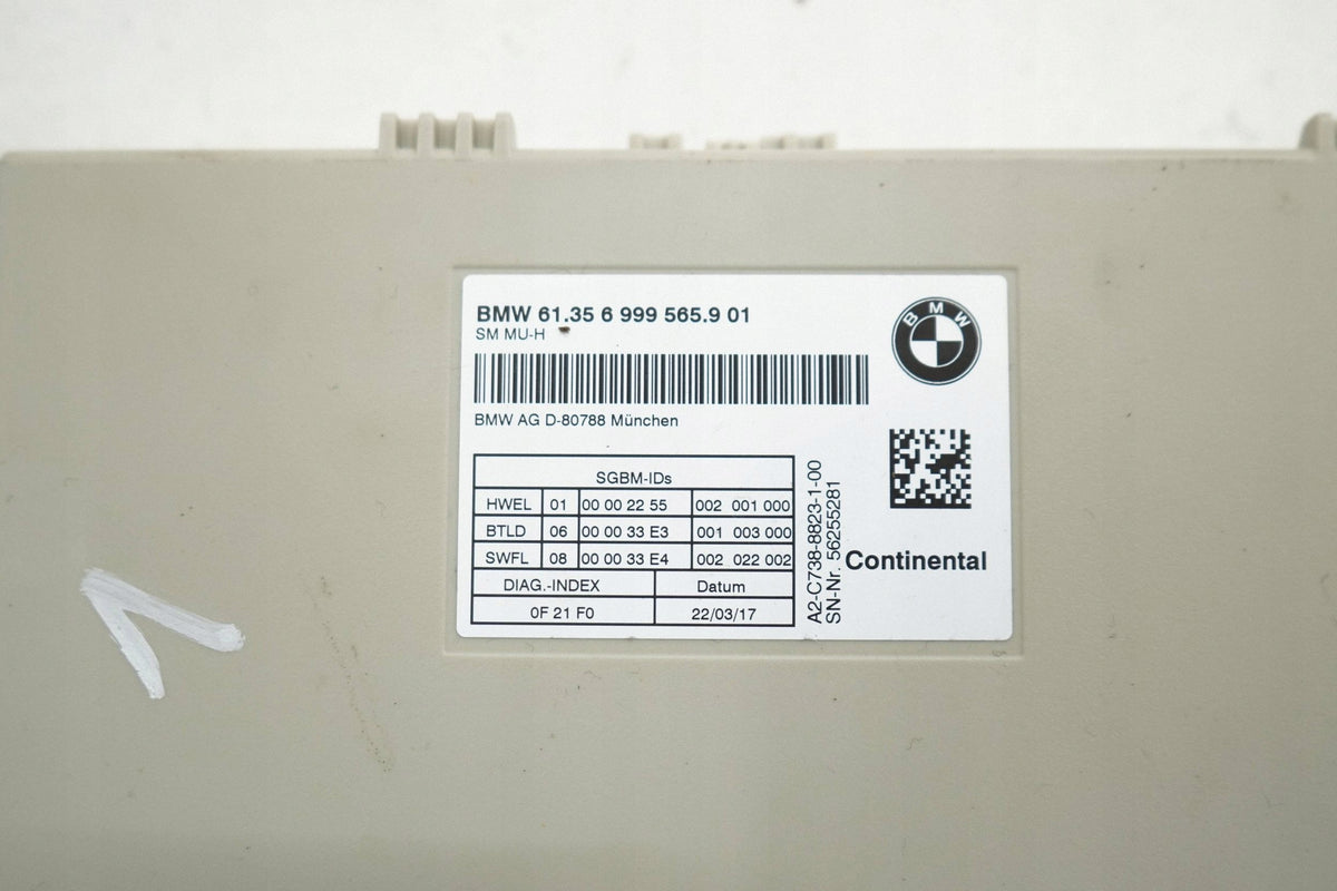 BMW 7 G11 G12 17R SEAT CONTROLLER MODULE 6999565