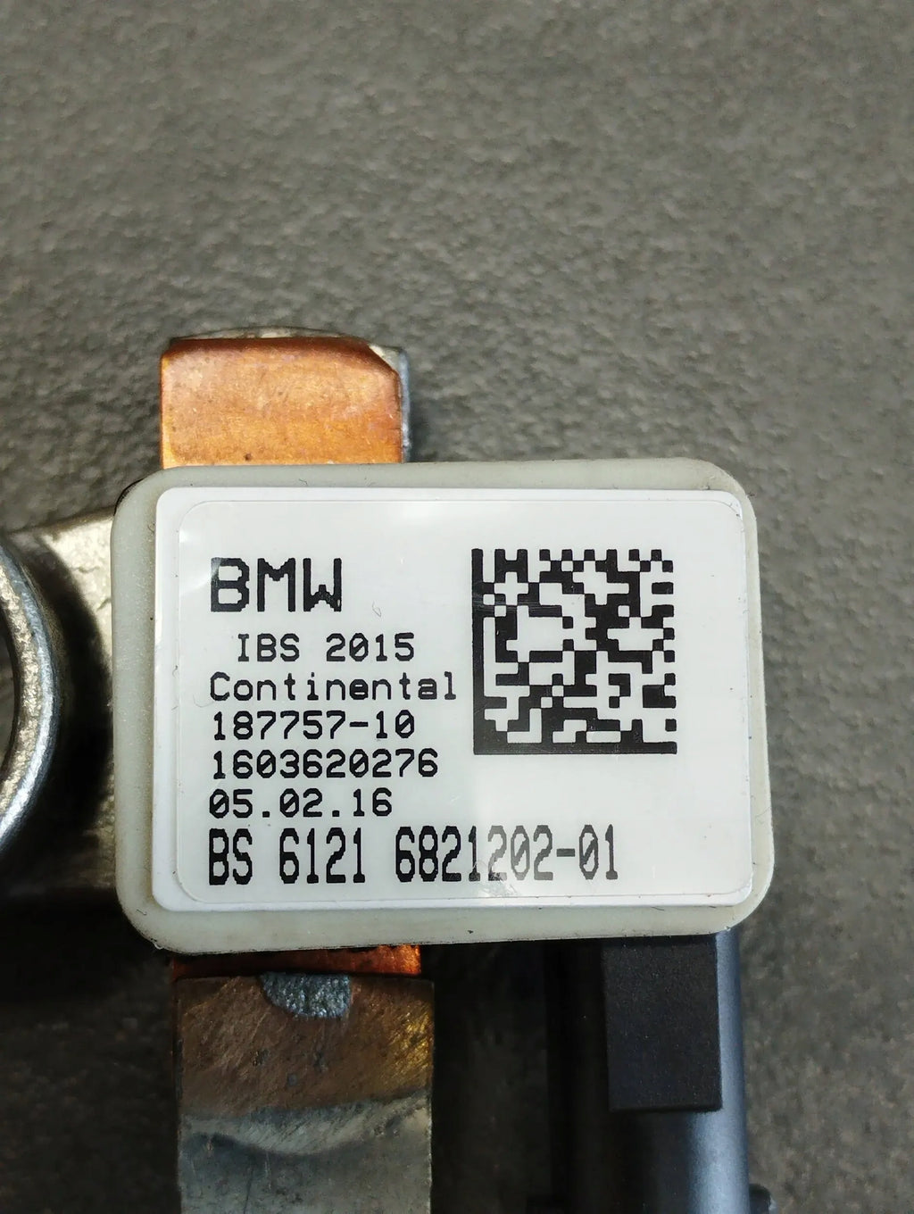 BMW 7 G11 KLEMA MINUS 6821202