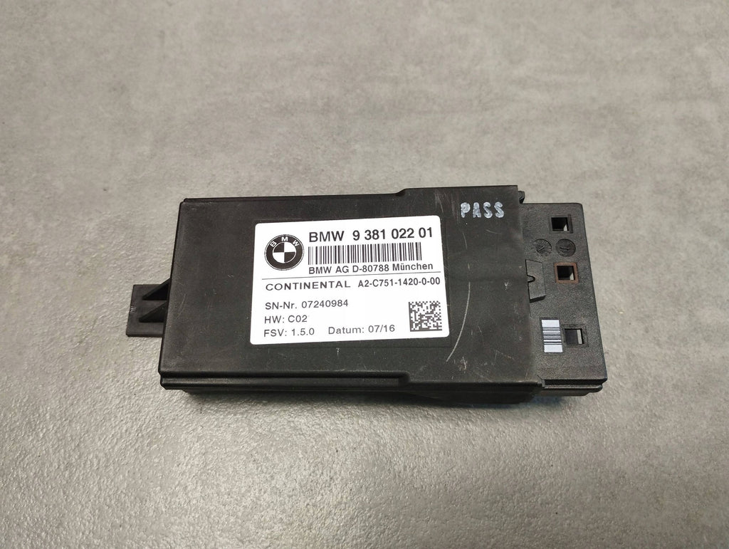 BMW 7 G11 SEAT MODULE 9381022