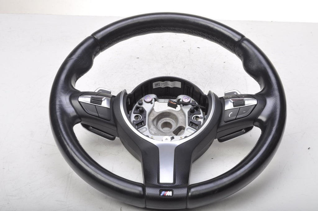 BMW X1 F48 STEERING WHEEL MULTIFUNCTIONAL SHOULDER BLADES LEATHER