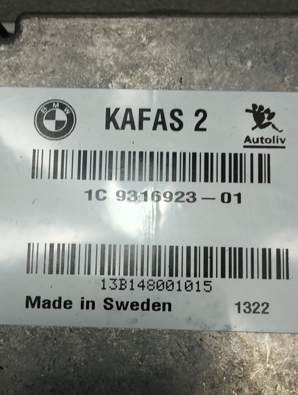 BMW X5 F15 MODULE DRIVER KAFAS 9316923