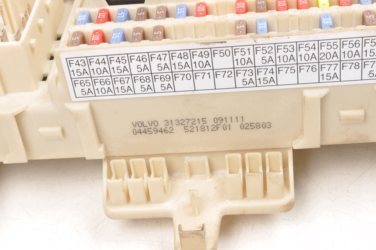 BOX BSI MODULE VOLVO C30 S40 V50 C70 31327215 31252739 WITH KEY