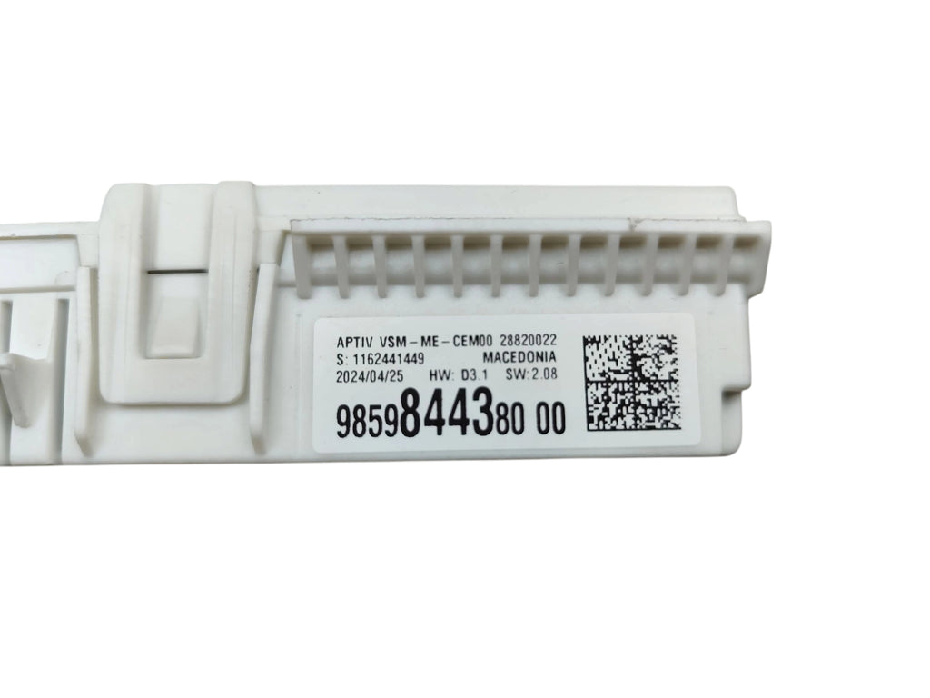 BOX DRIVER MODULE VSM PEUGEOT 3008 III 5008 III 9859844380
