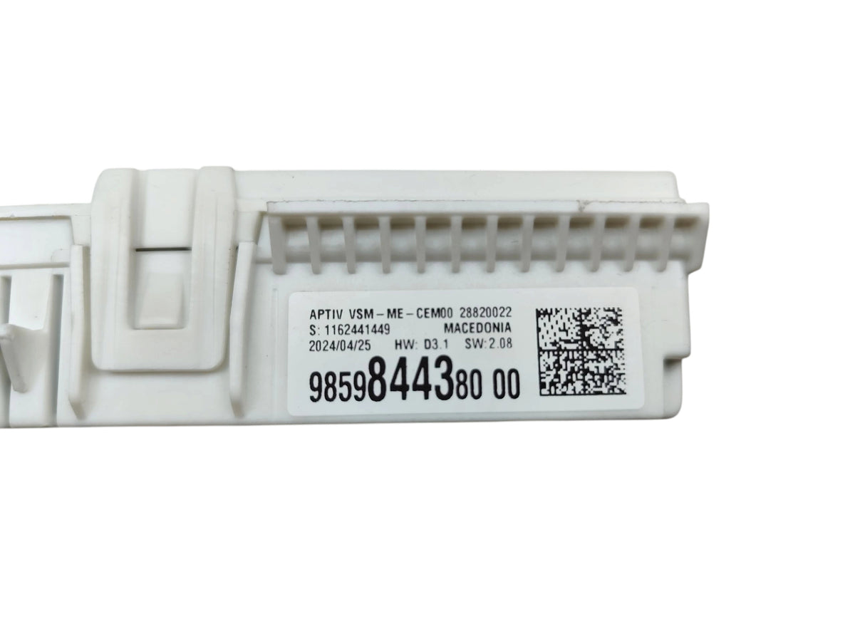 BOX DRIVER MODULE VSM PEUGEOT 3008 III 5008 III 9859844380
