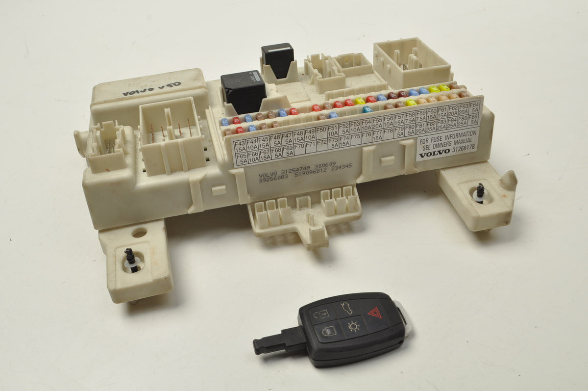 BOX MODULE BSI KEY VOLVO C30 S40 II C70 V50 31254749 31268178