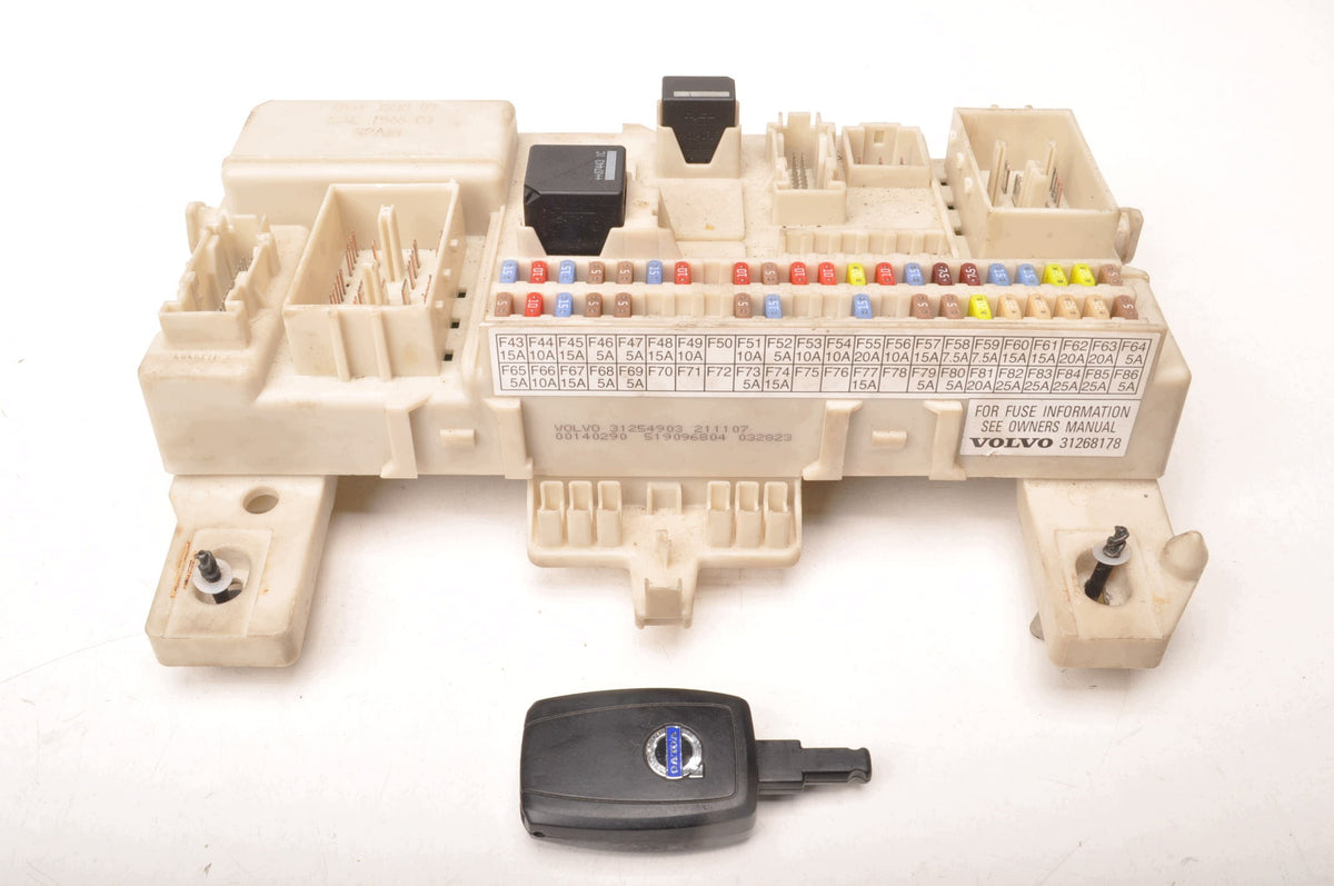 BOX MODULE BSI KEY VOLVO C30 S40 II V50 C70 II 31254903 31268178
